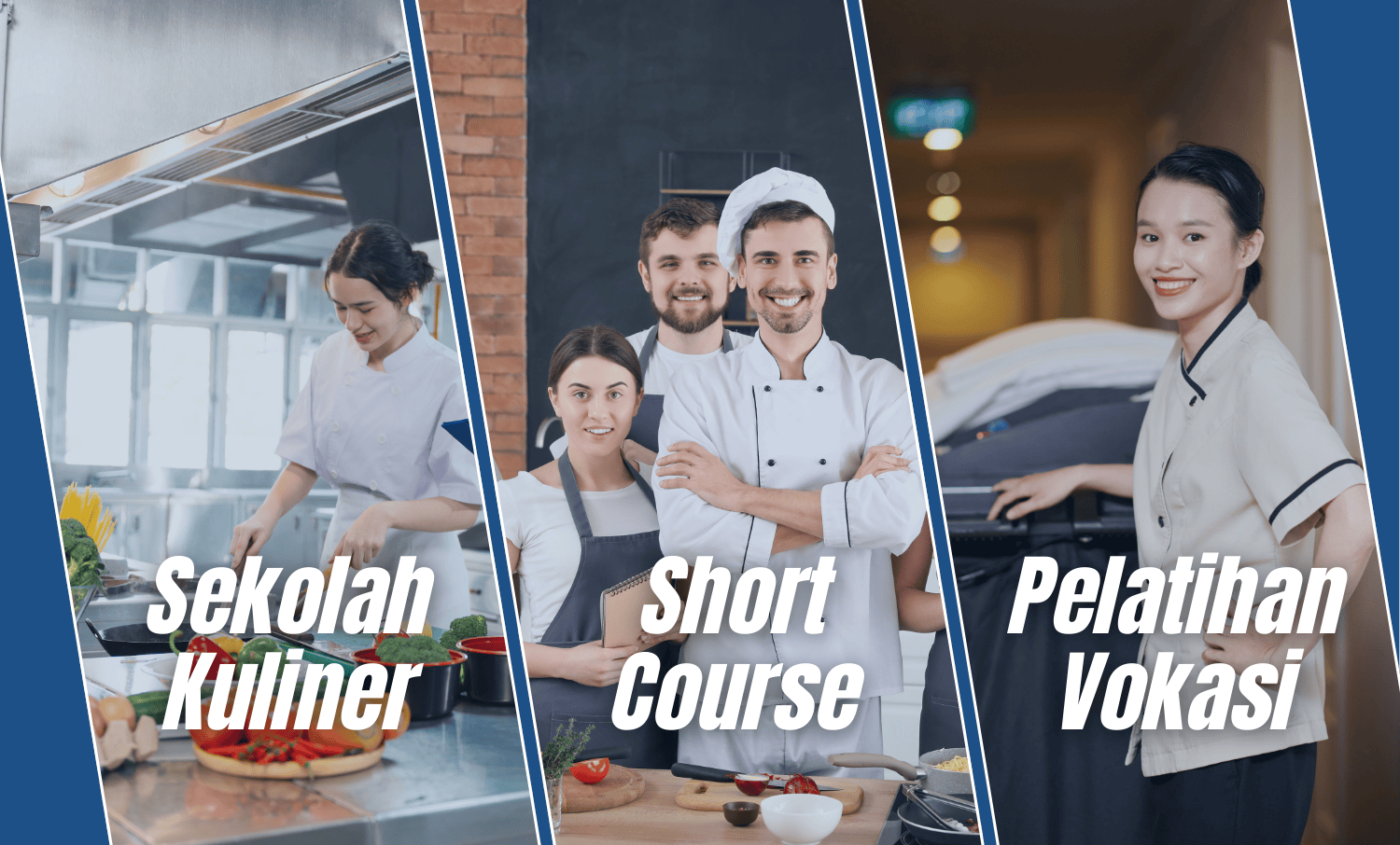 Perbedaan Sekolah Kuliner, Short Course, dan Pelatihan Vokasi